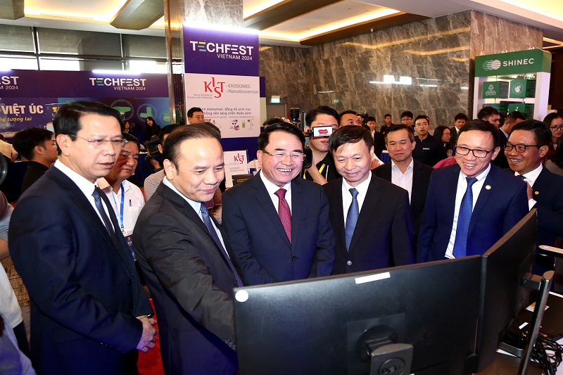 Triển lãm Sản phẩm và Dịch vụ Khởi nghiệp Sáng tạo tại Techfest Việt Nam 2024: Điểm nhấn của hệ sinh thái đổi mới sáng tạo quốc gia